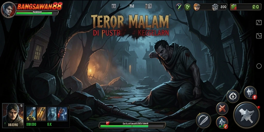 Gameplay menegangkan dan menyeramkan di BANGSAWAN88.
