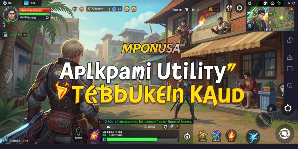 Tampilan antarmuka pengguna MPONUSA yang menarik dan informatif.