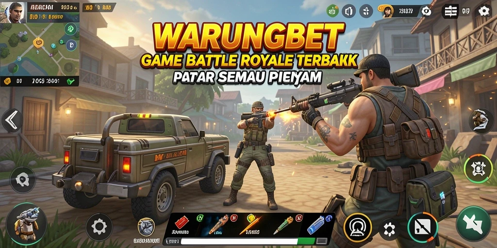 Tampilan gameplay WARUNGBET yang menegangkan dan penuh aksi.